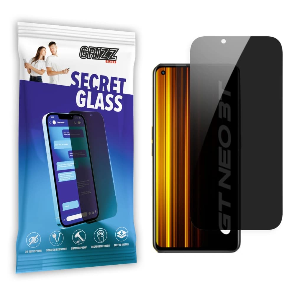 GrizzGlass Matte SecretGlass Realme GT 3 Neo - 1