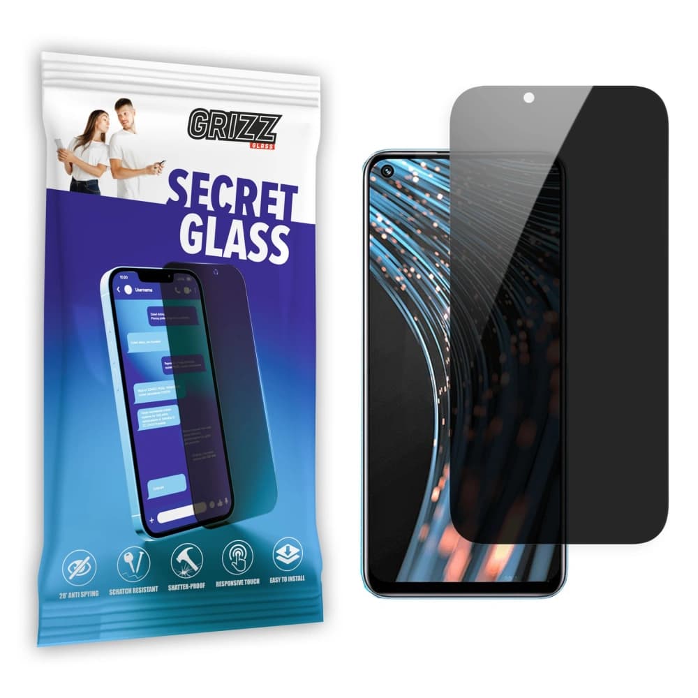 GrizzGlass Matte SecretGlass Realme V25 - 1