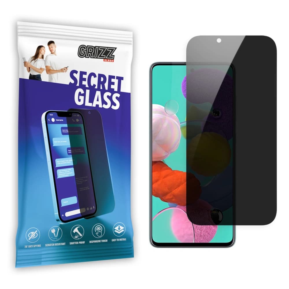 GrizzGlass Matte SecretGlass Samsung Galaxy A70 - 1