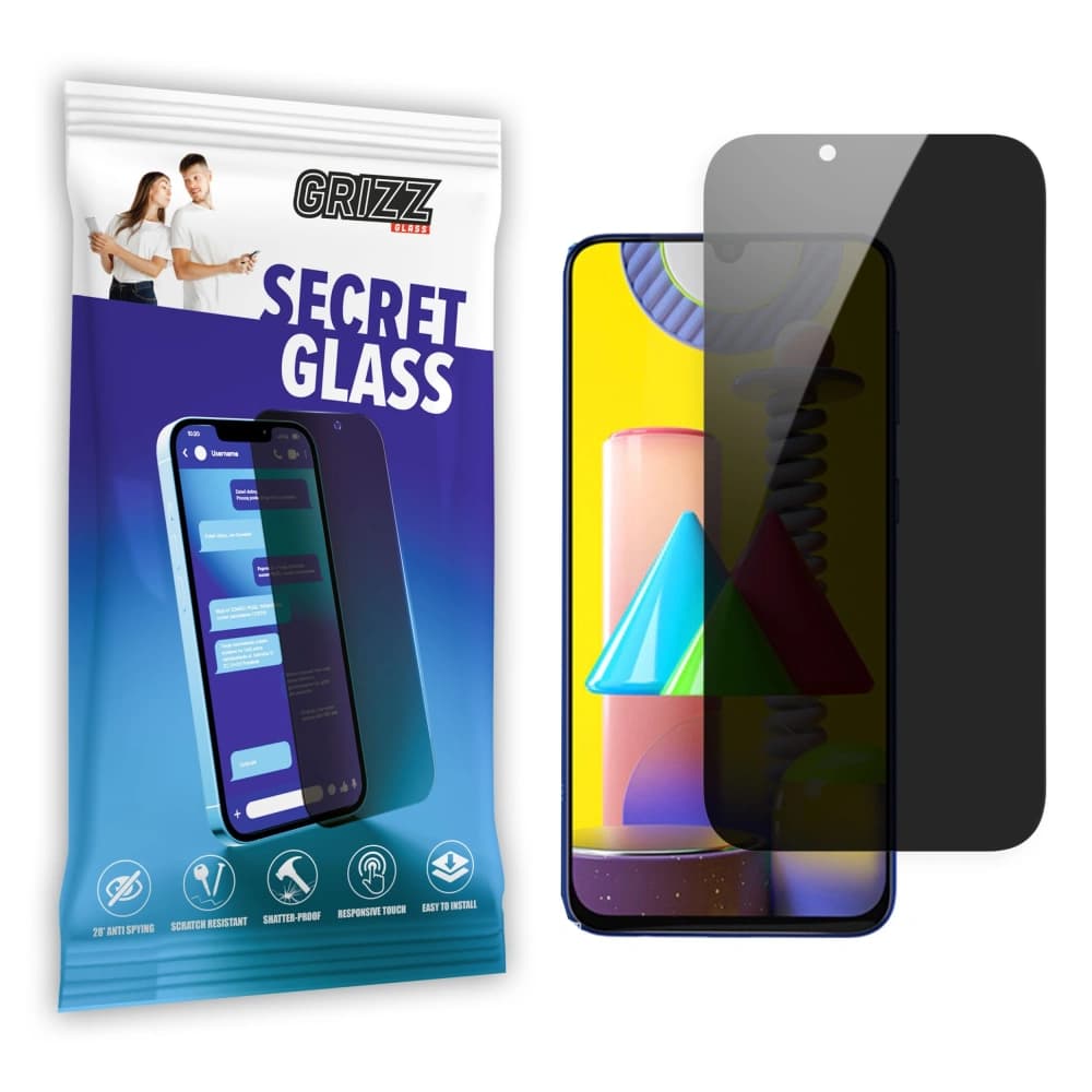 GrizzGlass Matte SecretGlass Samsung Galaxy M31 - 1