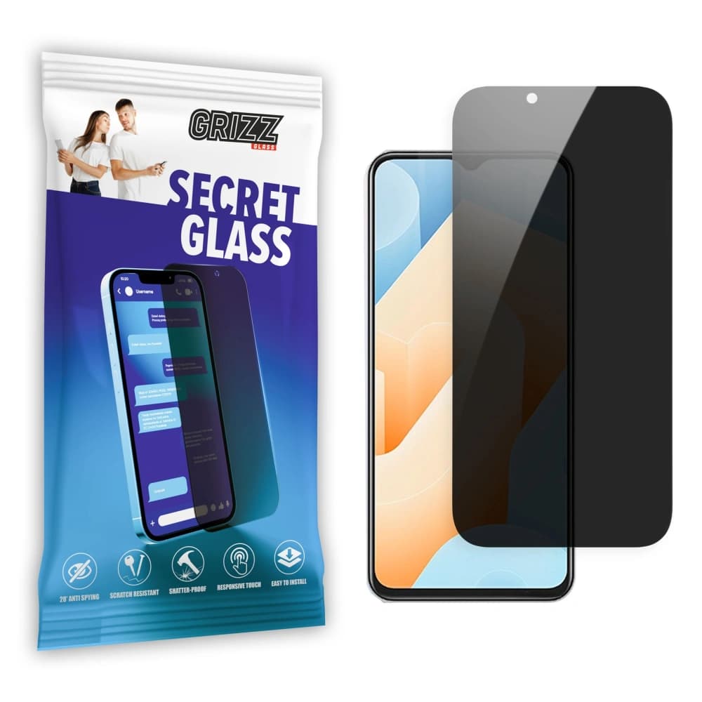 GrizzGlass Matte SecretGlass Vivo IQOO U5e - 1
