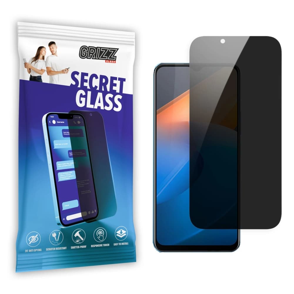 GrizzGlass Matte SecretGlass Vivo IQOO Z6x - 1