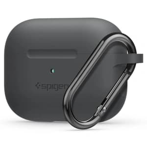 Etui Spigen Silicone Fit Airpods Pro Charcoal