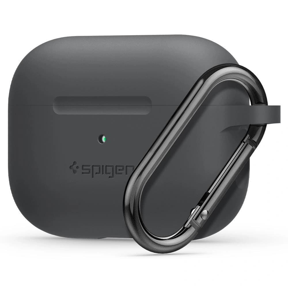 Etui Spigen Silicone Fit Airpods Pro Charcoal - 1