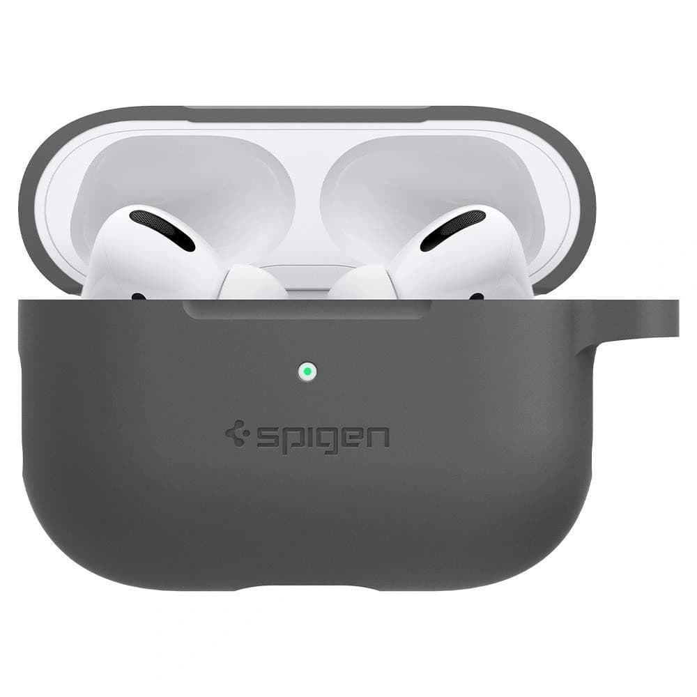 Etui Spigen Silicone Fit Airpods Pro Charcoal - 2