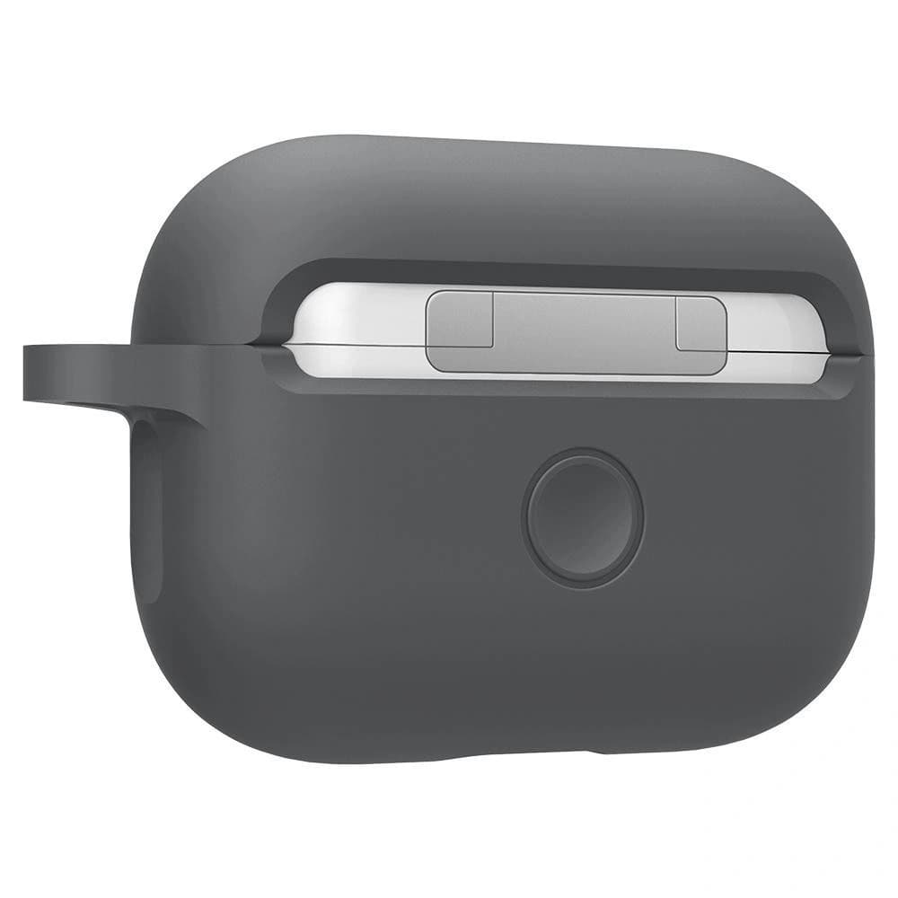 Etui Spigen Silicone Fit Airpods Pro Charcoal - 4