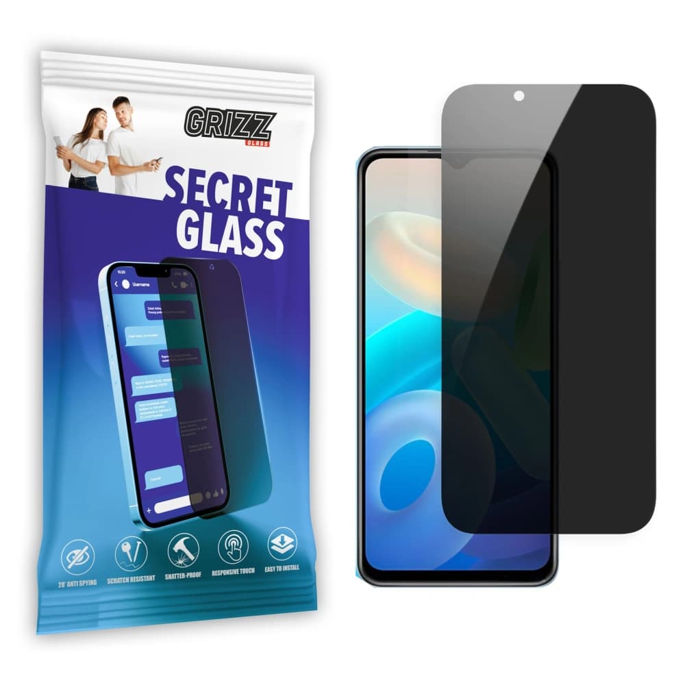 GrizzGlass Matte SecretGlass Vivo Y72 5G - 1