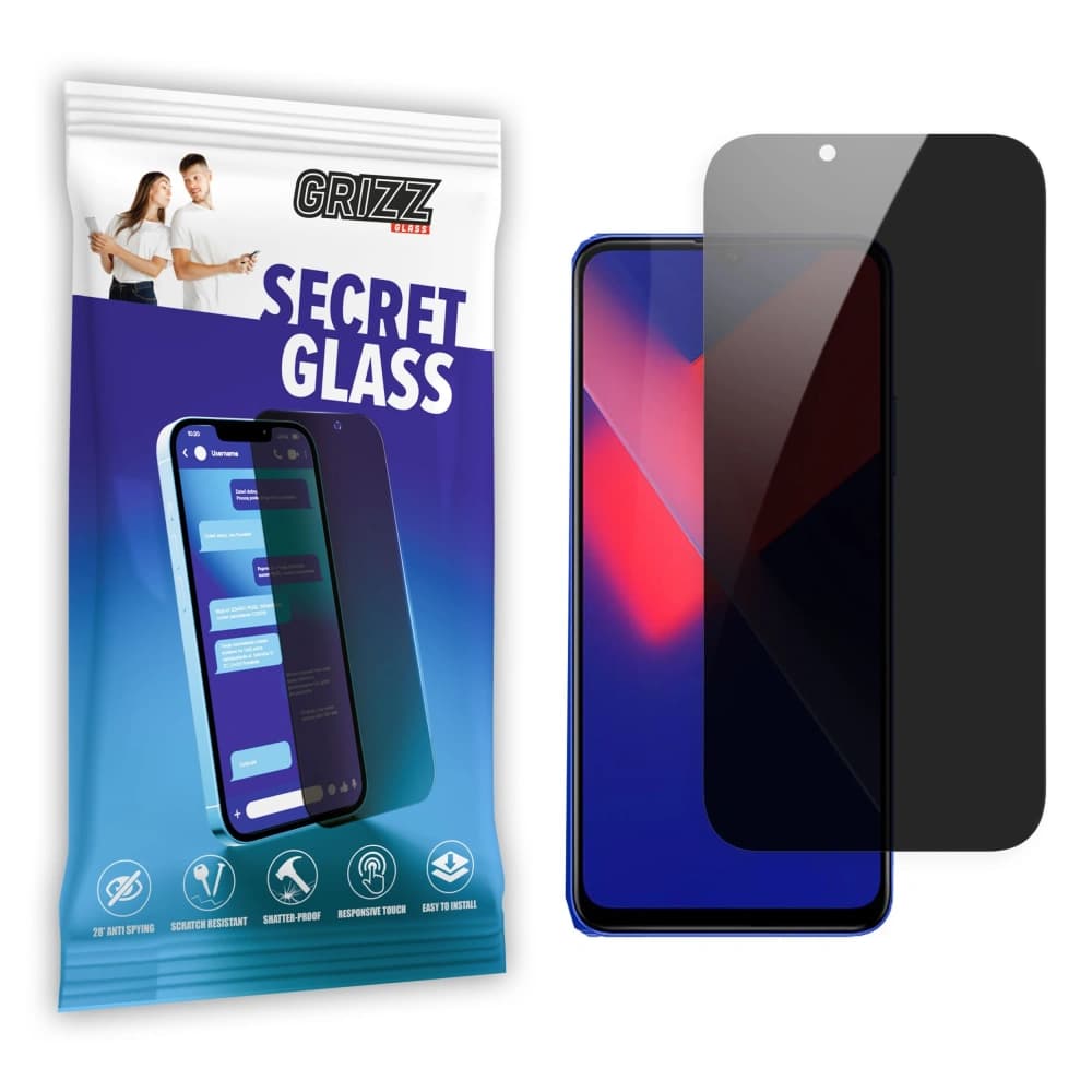 GrizzGlass Matte SecretGlass Wiko 10 - 1