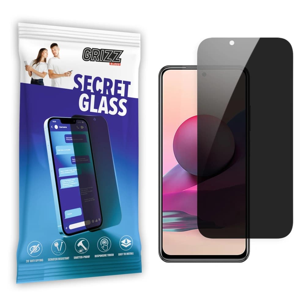 GrizzGlass Matte SecretGlass Xiaomi Redmi Note 10s - 1