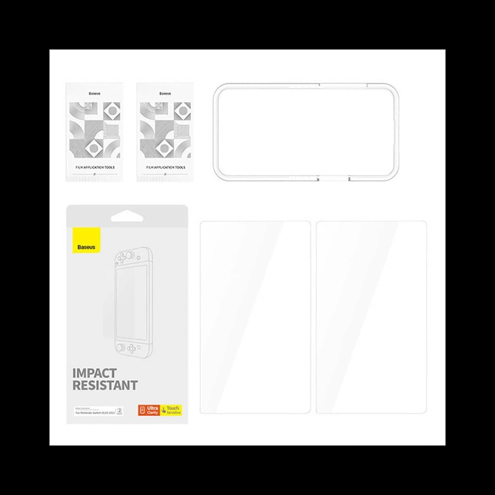Baseus Screen Protector Nintendo Switch OLED 2021 - 5