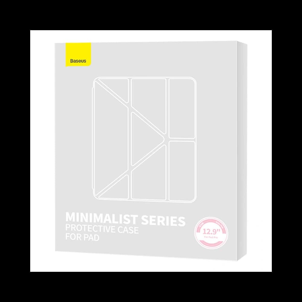 Baseus Minimalist Magnetic Case Apple iPad Pro 12.9 2018/2020/2021 (3, 4, 5 gen) (baby pink) - 4