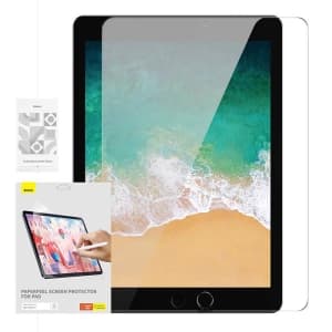 Baseus Apple Bildschirmfolie Paperfeel iPad 9.7 2017/2018 (5. und 6. Generation) Klar