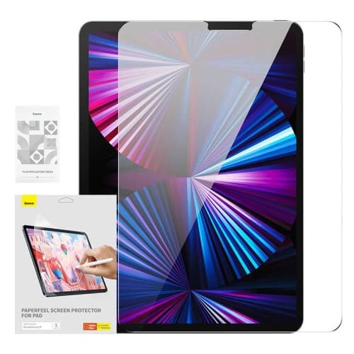 Folia na ekran Baseus Paperfeel Apple iPad Pro 12.9 2018/2020/2021/2022 (3., 4., 5. i 6. generacji) Clear