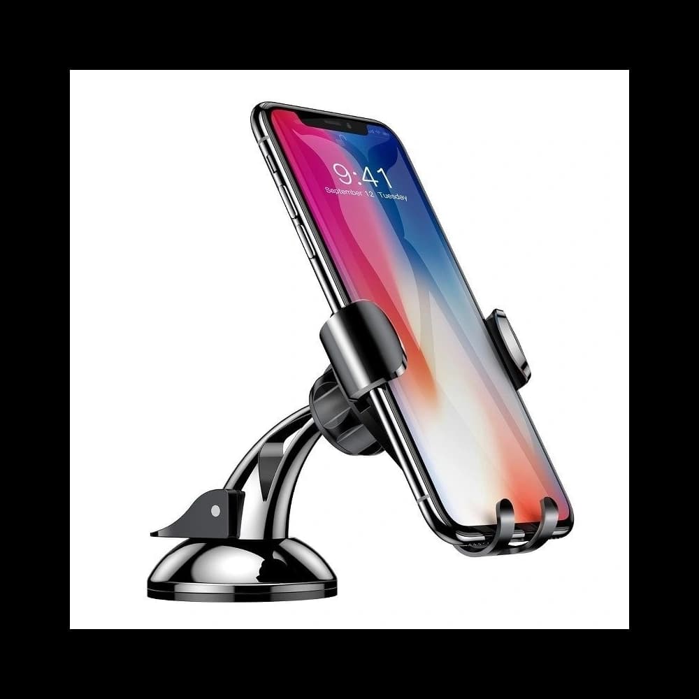 Auto-Greifhalter Baseus Osculum für das Telefon (silber) - 4
