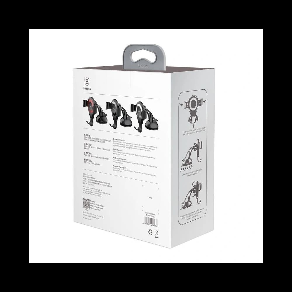 Auto-Greifhalter Baseus Osculum für das Telefon (silber) - 11