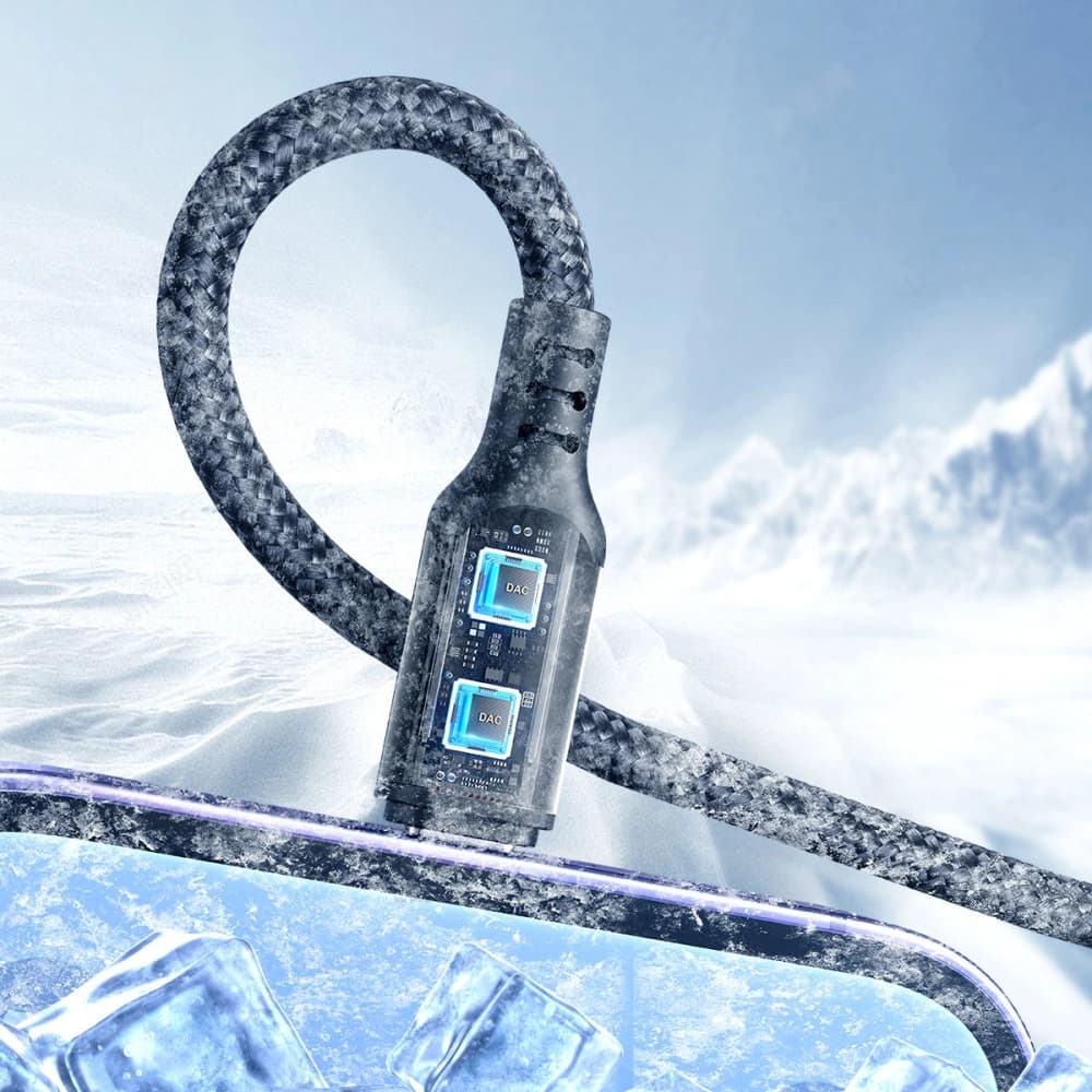 Joyroom S-1T4018A18 4w1 USB-A/USB-C - 2x Lightning - microUSB Cable 1.2m black - 8