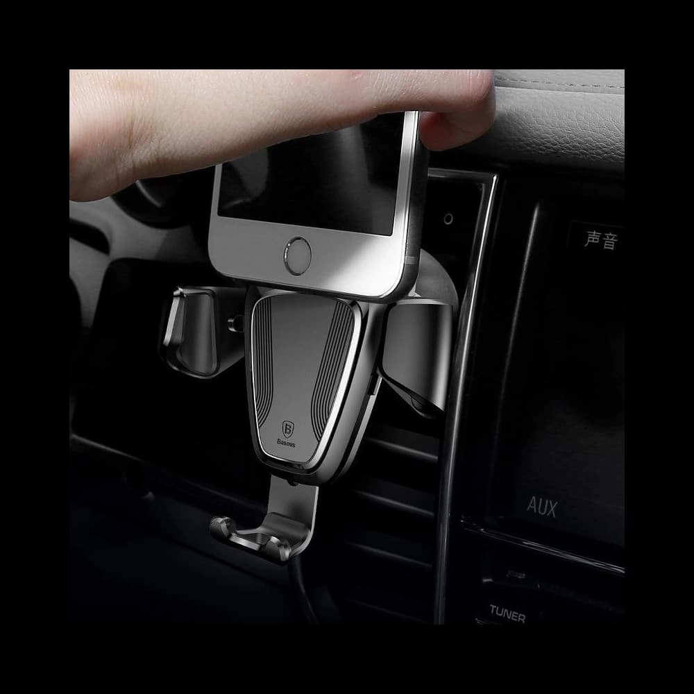 Gravitationshalterung Baseus für Lüftungsgitter schwarz - 10