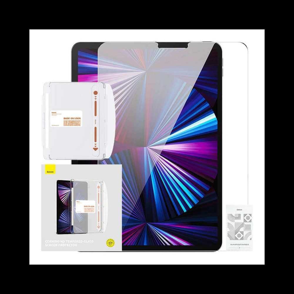 Szkło hartowane Baseus Corning 0.4 mm Apple iPad Pro 12.9 2018/2020/2021/2022 (3., 4., 5. i 6. generacji) - 1