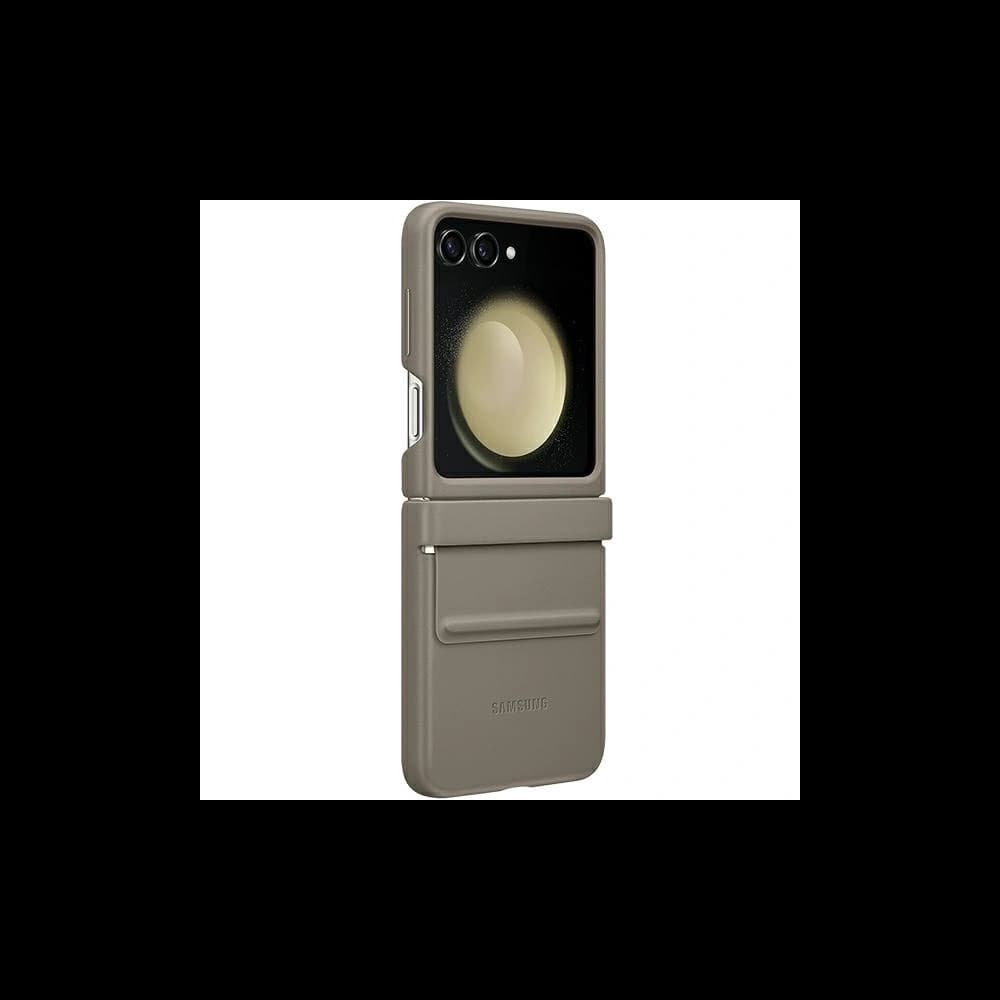 Samsung Case Galaxy Z Flip 5 EF-VF731PAEGWW etoupe Klappe ECO-Leder Etui - 2