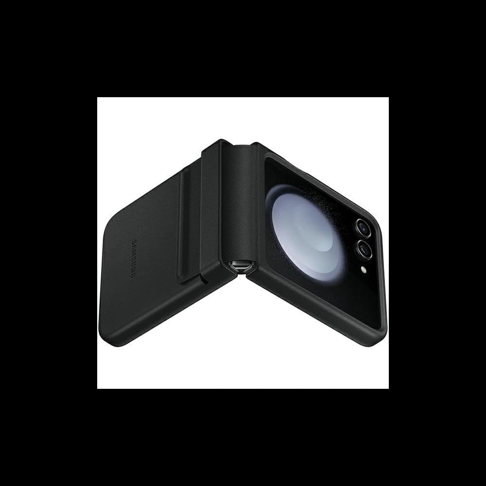 Samsung Tasche Galaxy Z Flip 5 EF-VF731PBEGWW schwarz/schwarz Flap ECO-Leder Tasche - 3