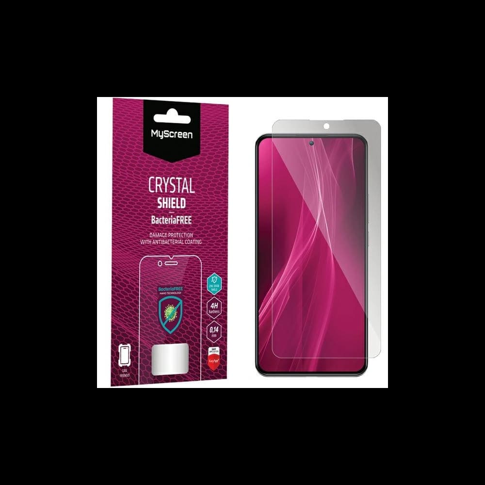 Xiaomi MyScreen Crystal BacteriaFREE antimikrobielle Schutzfolie Redmi Note 12 Pro 5G - 1
