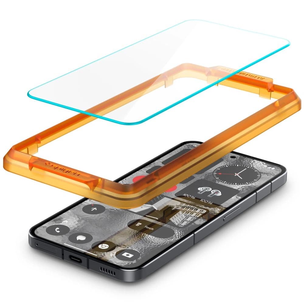 Spigen GLAS.tR AlignMaster Nothing Phone 2 Clear [2 PACK] - 5
