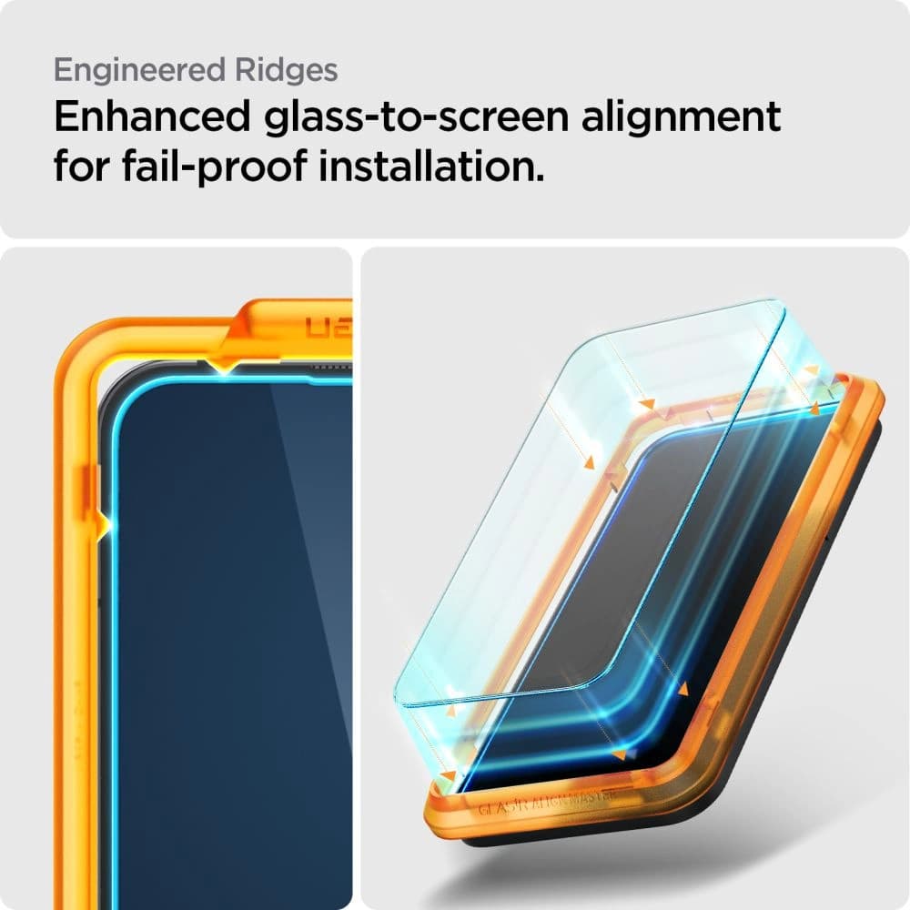Spigen GLAS.tR AlignMaster Nothing Phone 2 Clear [2 PACK] - 8
