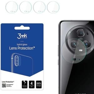 3MK Hybridglas für Kameraobjektiv Objektivschutz Honor Magic5 Pro [4 PACK]