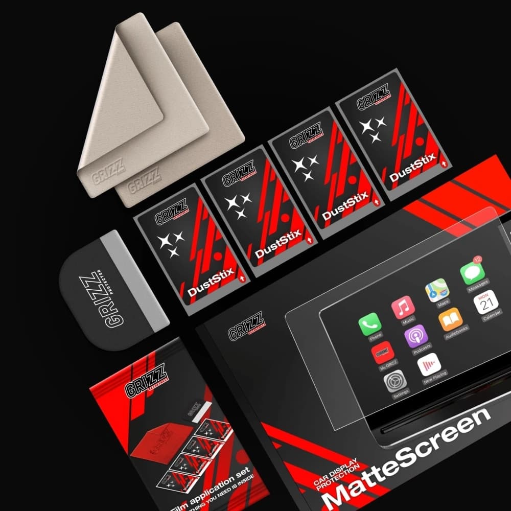 Matte GrizzGlass CarDisplay Protection Volkswagen ID.4 10" [2in1] - 6