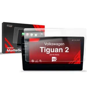Matte GrizzGlass CarDisplay Protection Volkswagen Tiguan 2 Discover Pro 2019-2023