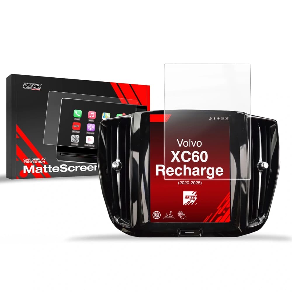 Matte GrizzGlass CarDisplay Protection Volvo XC60 Recharge 2020-2025 - 1
