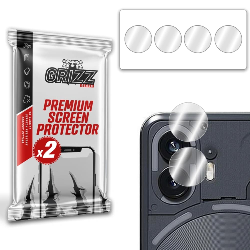 GrizzGlass Kamera Glas HybridGlass Kamera für Nothing Phone 2 - 1