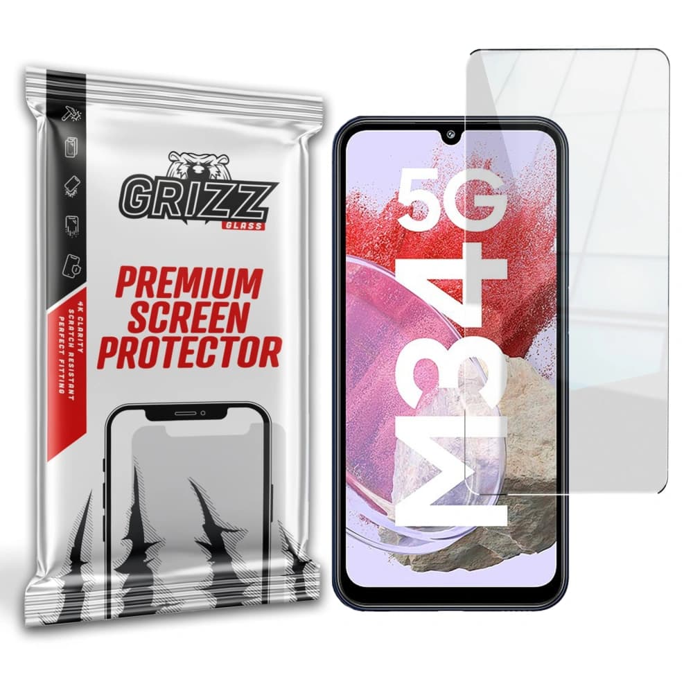 GrizzGlass Samsung Hybridglas HybridGlass für Galaxy M34 5G - 1