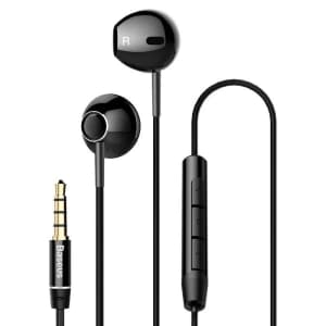Baseus Encok H06 Wired Headphones Black