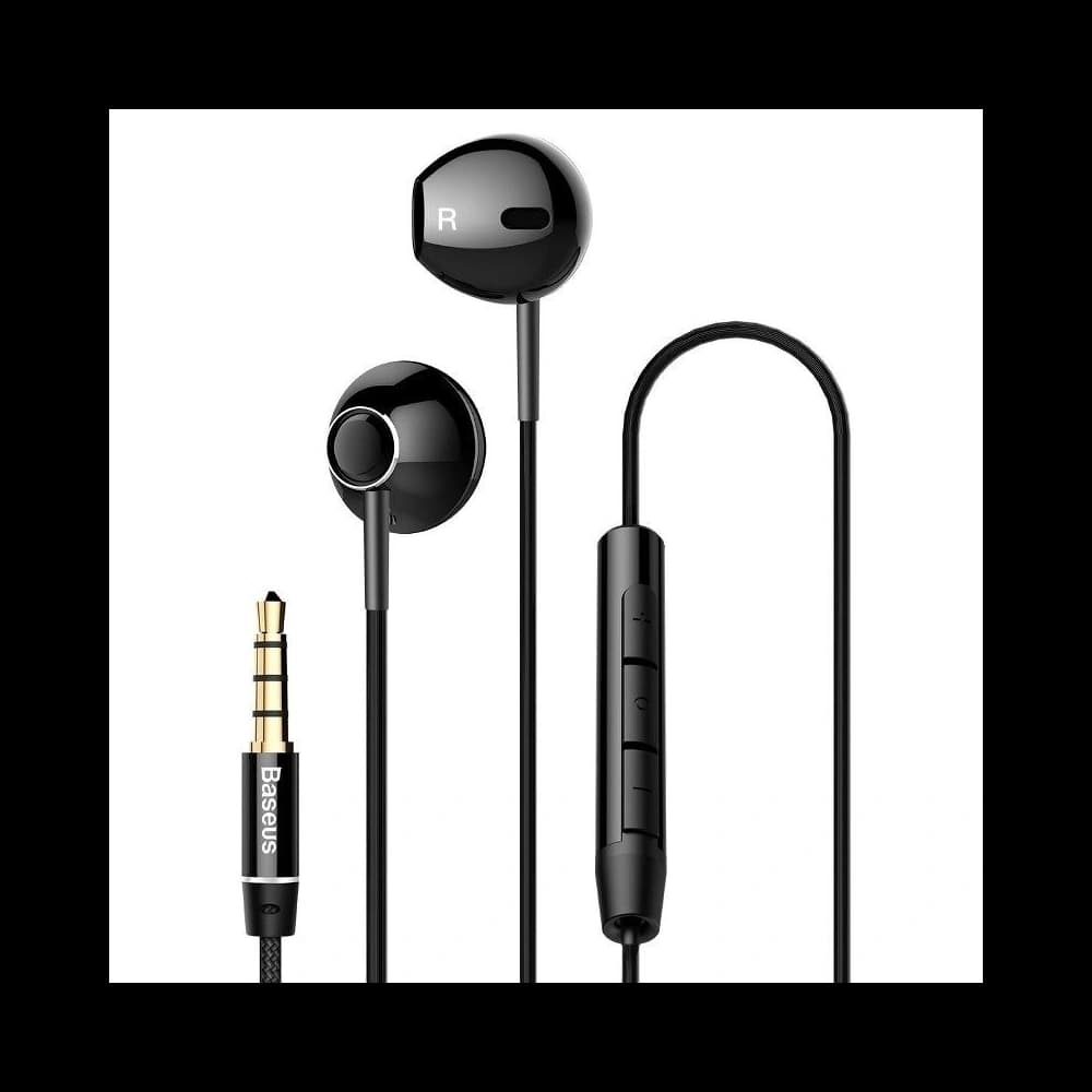 Baseus Encok H06 Wired Headphones Black - 1