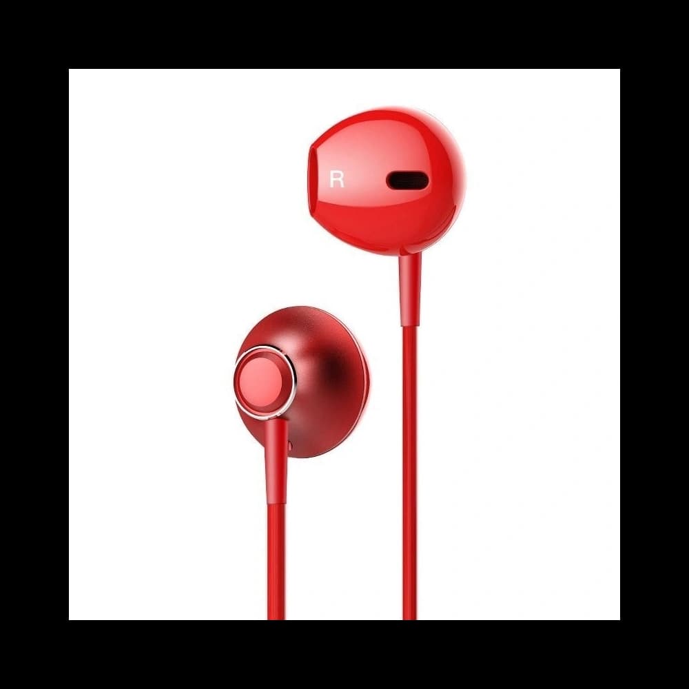 Baseus Encok H06 Wired Headphones Red - 3