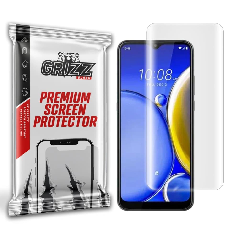 GrizzGlass Hydrogelfolie Hydrofilm für HTC Wildfire E Star - 1