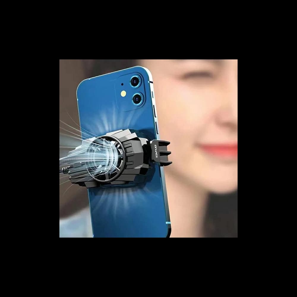 AWEI X31 tragbarer Ventilator schwarz/schwarz - 4