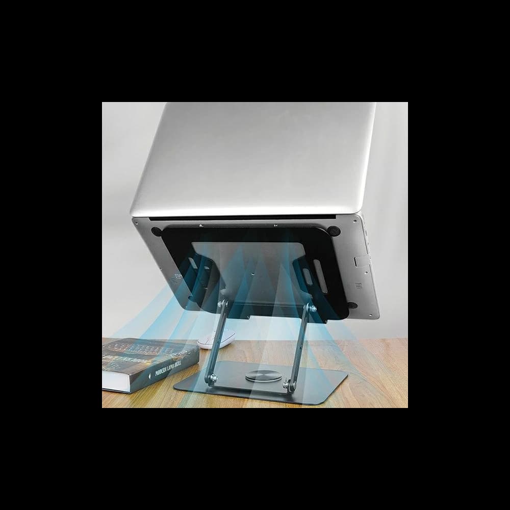 AWEI X46 drehbare Tischhalterung für Laptops bis zu 16" schwarz/schwarz - 6