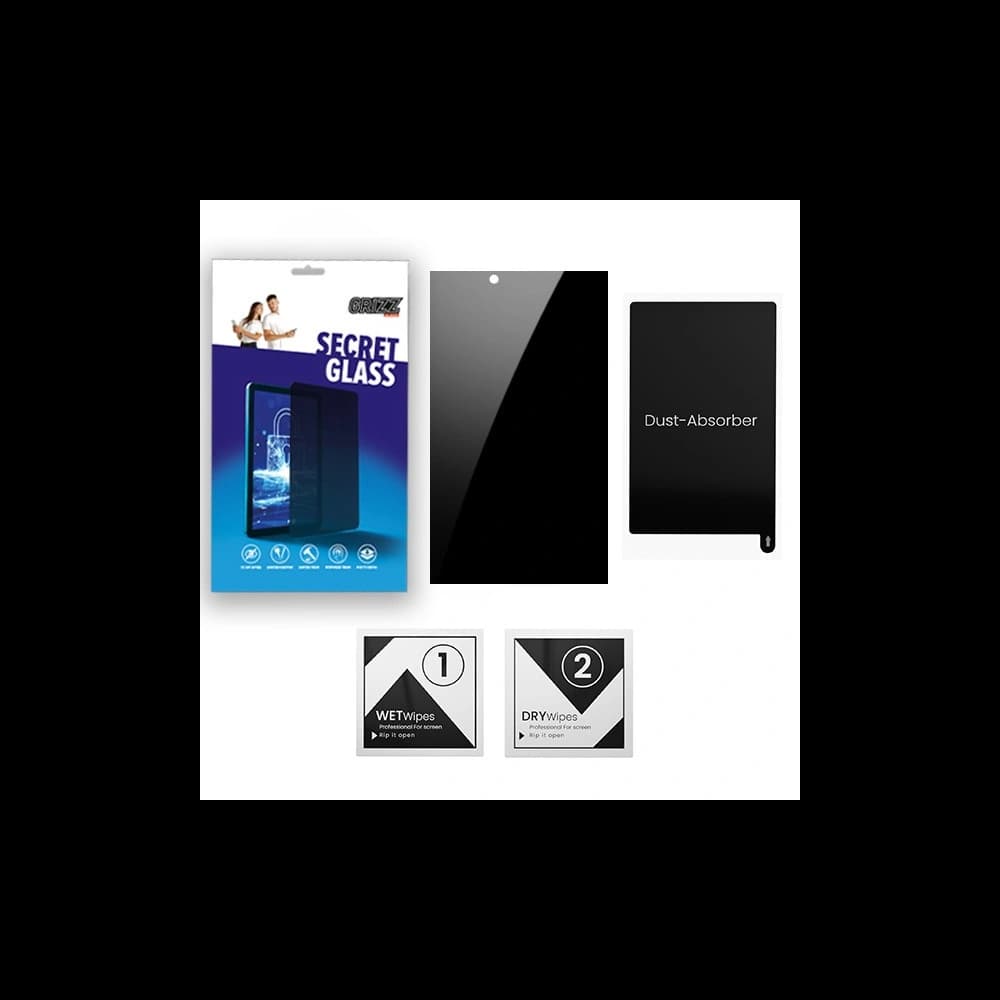 GrizzGlass Matte SecretGlass Apple iPad 9,7 inch (5., 6. gen) - 8