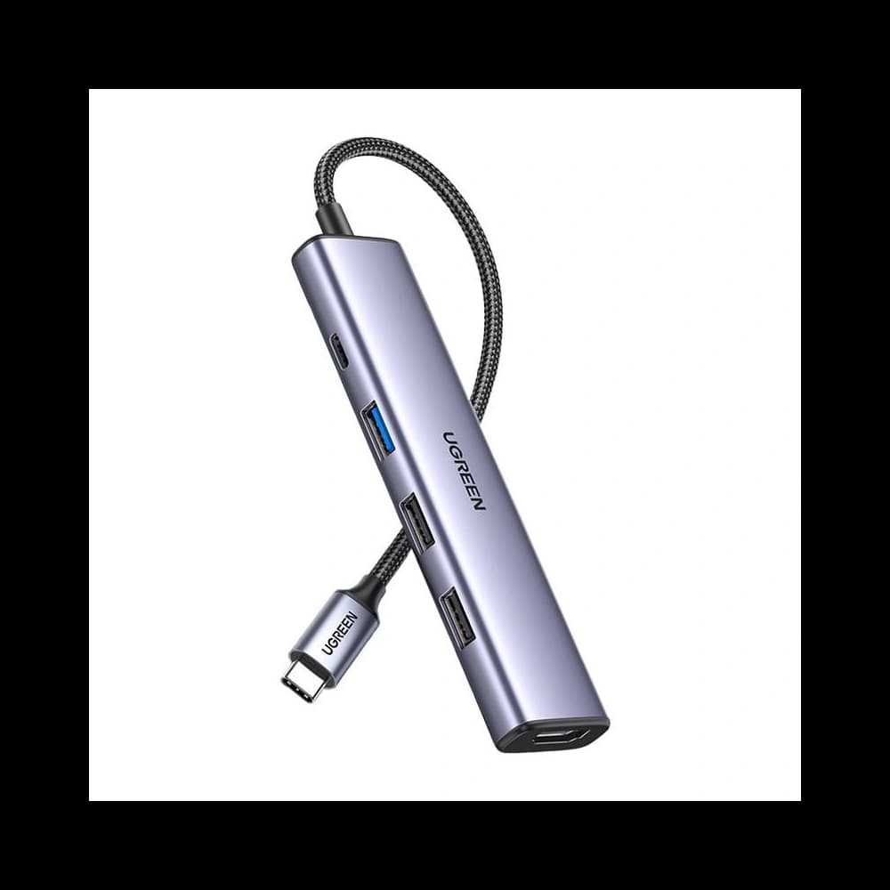 UGREEN CM478 hub USB-C to HDMI, USB-A 3.0, 2xUSB-A 2.0, PD - 1