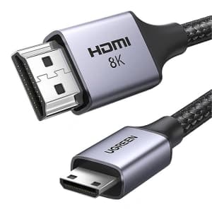 Kabel mini HDMI - HDMI 8K UGREEN HD163 1m (schwarz)