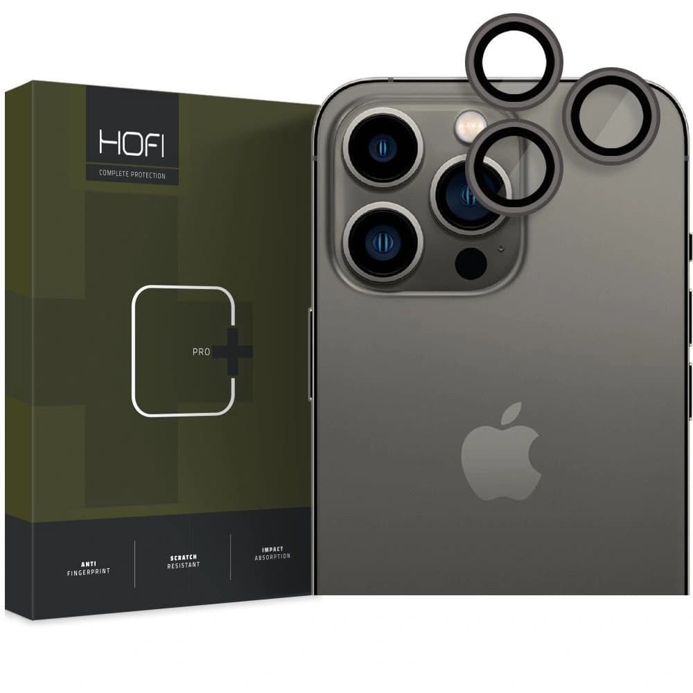 Überzug Hofi Camring Pro+ Apple iPhone 15 Pro/15 Pro Max Schwarz - 1