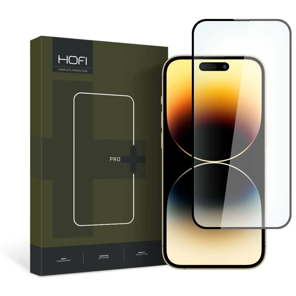 Hofi Glass Pro+ Apple iPhone 15 Black - 1