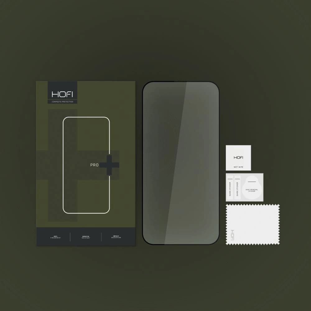 Hofi Glass Pro+ Apple iPhone 15 Black - 4
