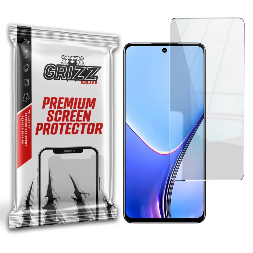 Hybriertes Glas GrizzGlass HybridGlass für Realme 11x - 1