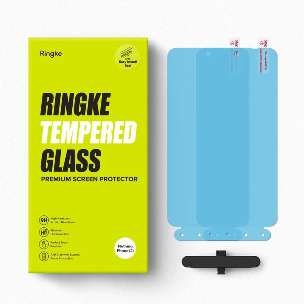 Gehärtetes Glas Ringke Tempered Glass Nothing Phone 2 Clear [2-PACK] - 8