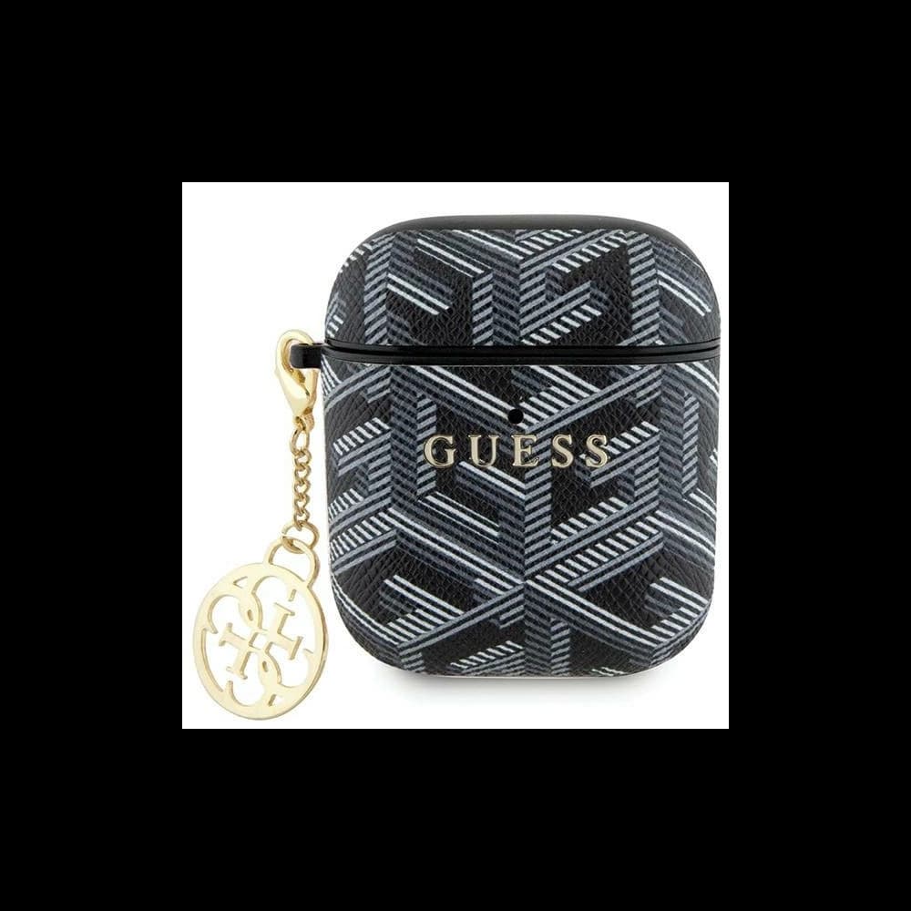 Etui Guess GUA2PGCE4CK Apple AirPods 1/2 cover GCube Charm czarny/black - 1