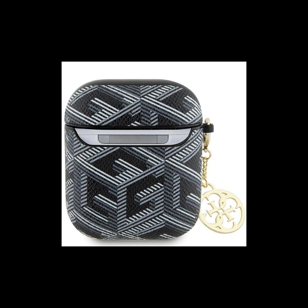 Etui Guess GUA2PGCE4CK Apple AirPods 1/2 cover GCube Charm czarny/black - 2