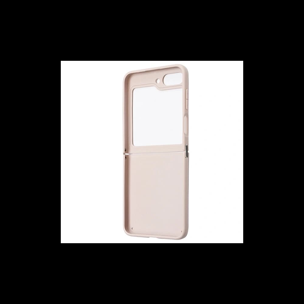 Case Guess GUHCZF5P4TDPP Samsung Galaxy Z Flip 5 Hardcase Leder 4G Triangle Strass rosa/pink - 7